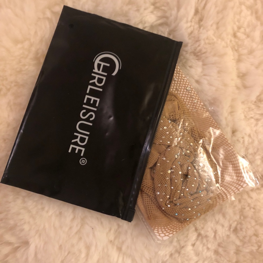COPY - Rhinestone tights never worn - Picture 3 of 3